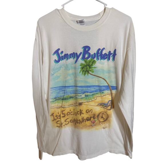 Gildan Other - Jimmy Buffet “5 O’Clock Somewhere” Longsleeve